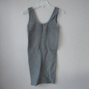 Womens BCBGeneration Gray Bodycon Dress Tank Size Medium